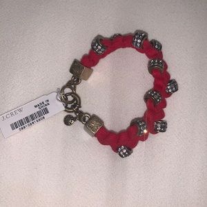 J.Crew red bracelet